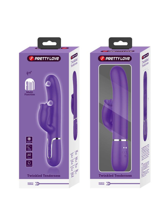 Vibrador Gigi con Licking y Thumping - Juguetes Sensuales