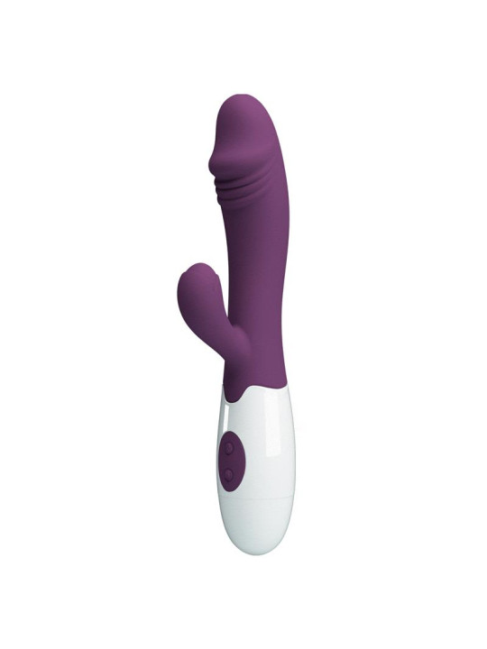 Vibrador Snappy 30 funciones Púrpura - Juguetes Eróticos de Calidad