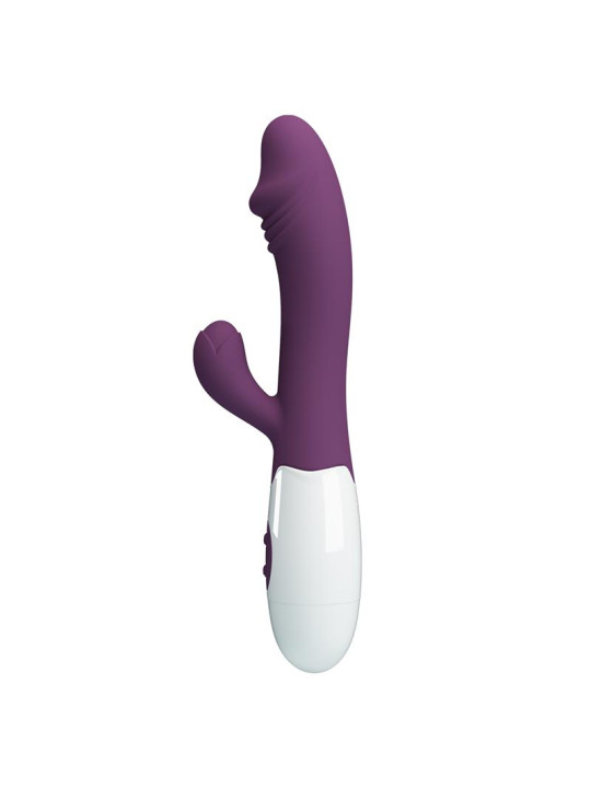 Vibrador Snappy 30 funciones Púrpura - Juguetes Eróticos de Calidad