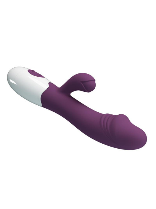 Vibrador Snappy 30 funciones Púrpura - Juguetes Eróticos de Calidad