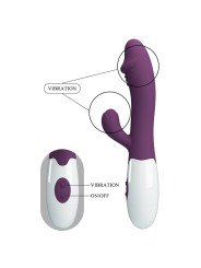 Vibrador Snappy 30 funciones Púrpura - Juguetes Eróticos de Calidad