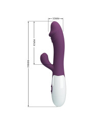 Vibrador Snappy 30 funciones Púrpura - Juguetes Eróticos de Calidad