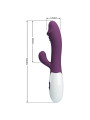 Vibrador Snappy 30 funciones Púrpura - Juguetes Eróticos de Calidad