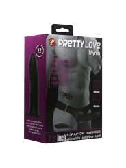 Arnés con Dildo Vibrador 7.2 - Juguetes Eróticos | Nombre de la Tienda