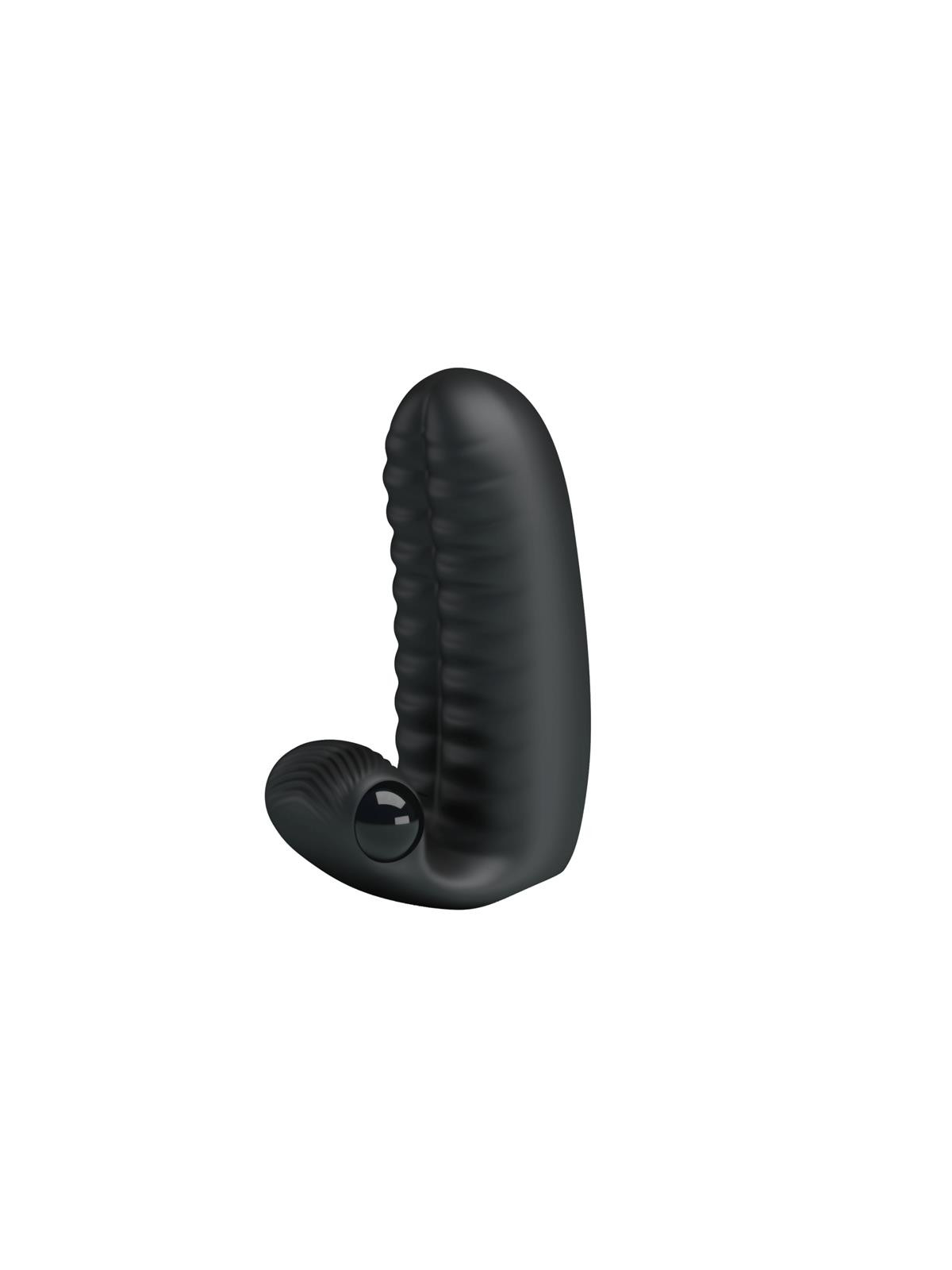 Funda Dedo Vibración Negro - Juguetes Divertidos