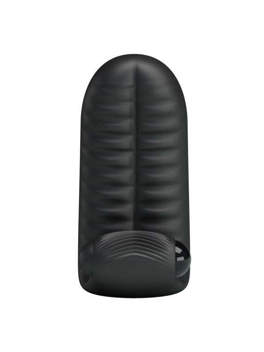 Funda Dedo Vibración Negro - Juguetes Divertidos