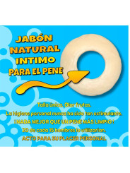 Jabón en Forma de Anillo para el Pene Amarillo