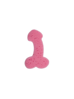 Esponja de Baño de Pene Rosa