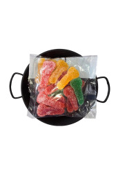 Gominolas de Azúcar con Forma de Pene en Paellera