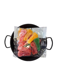 Gominolas de Azúcar con Forma de Pene en Paellera