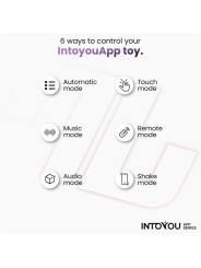 Huevo Vibrador con Bolas Internas con Rotación y APP USB