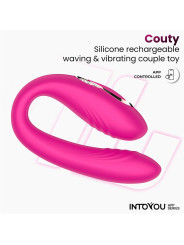 Couty Juguete para Parejas con Oscilación 360º con APP