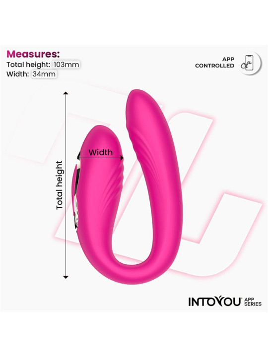 Couty Juguete para Parejas con Oscilación 360º con APP