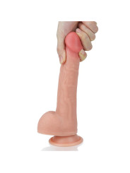 Dildo Nature 8 Silicona Líquida Natural