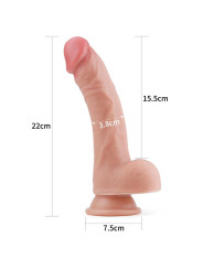 Dildo Nature 8 Silicona Líquida Natural