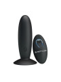 Plug Anal con Control Remoto Color Negro