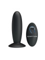 Plug Anal con Control Remoto Color Negro