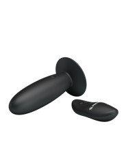 Plug Anal con Control Remoto Color Negro