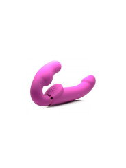 Inflatable Vibrador Doble Funcion Inflable Control Remoto Rosa