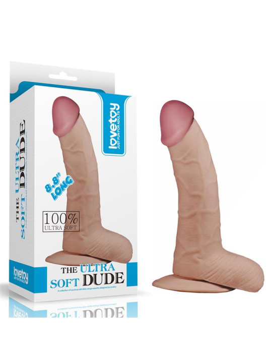 Dildo The Ultra Soft Dude 8.8 Natural