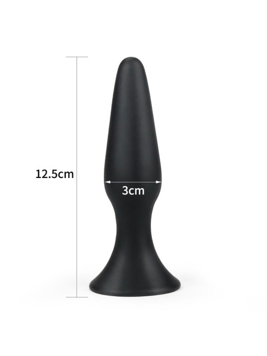 Plug Anal Lure Me Talla L Negro