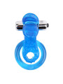 Anillo Vibrador para el Pene The Tongue Azul