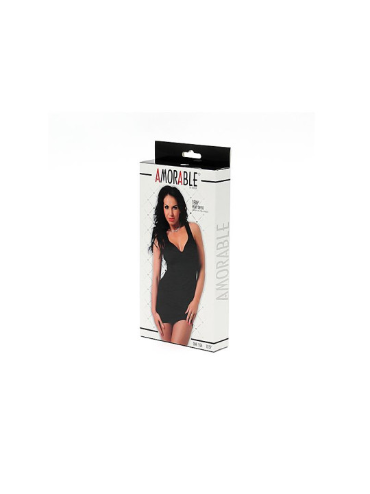 Rimba Amorable Vestido Sexy Color Negro Talla Única