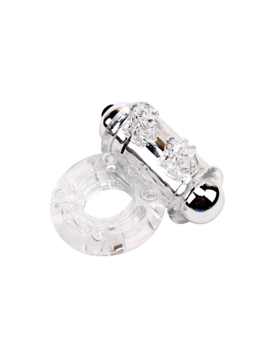 Anillo Vibrador para el Pene Bull Ring Transparente