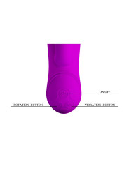 Vibrador Rotador Mystic Color Púrpura