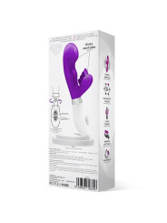 Sliper Vibrador Conejito Silicona Púrpura