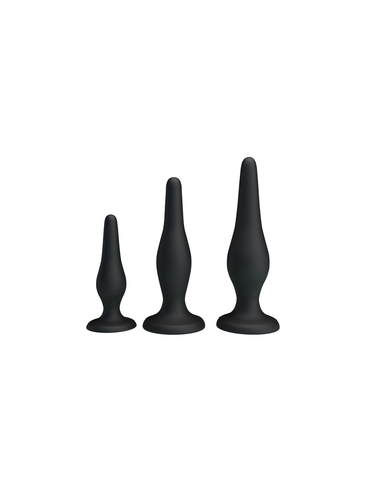 Butt Plug Set of 3 Clave 35