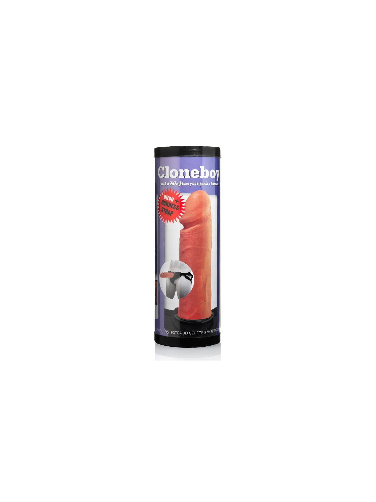 Clonador Dildo con Arnés Natural