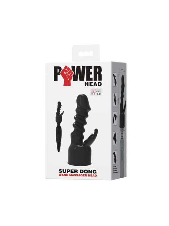 Cabezal Power Head Super Dong Negro
