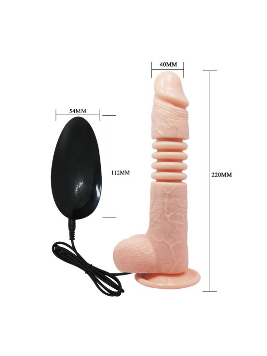 Vibrador con Rotación y Movimiento Telescópico Thunder Up