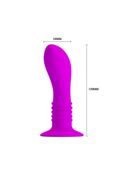 Pretty Love Plug Anal Vibrador Color Púrpura