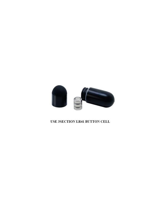 Anillo Vibrador Thimble Negro