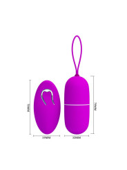 Huevo Vibrador Arvin Color Púrpura