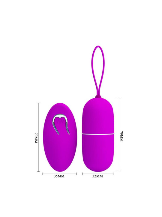 Huevo Vibrador Arvin Color Púrpura