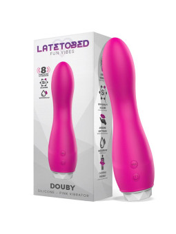 Douby Vibrador Silicona Rosa