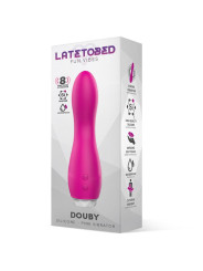 Douby Vibrador Silicona Rosa