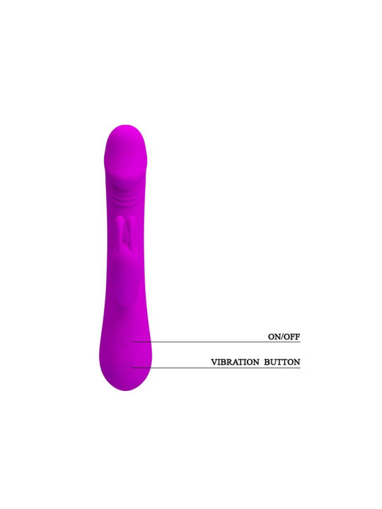 Pretty Love Vibrador Robert Color Púrpura