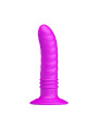 Vibrador Twist Plug Anal Púrpura