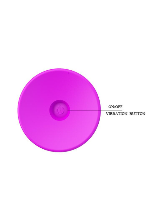 Vibrador Twist Plug Anal Púrpura