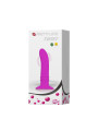 Vibrador Twist Plug Anal Púrpura