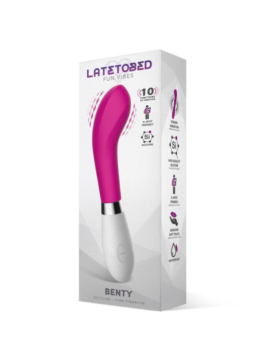 Benty Vibrador Silicona Rosa