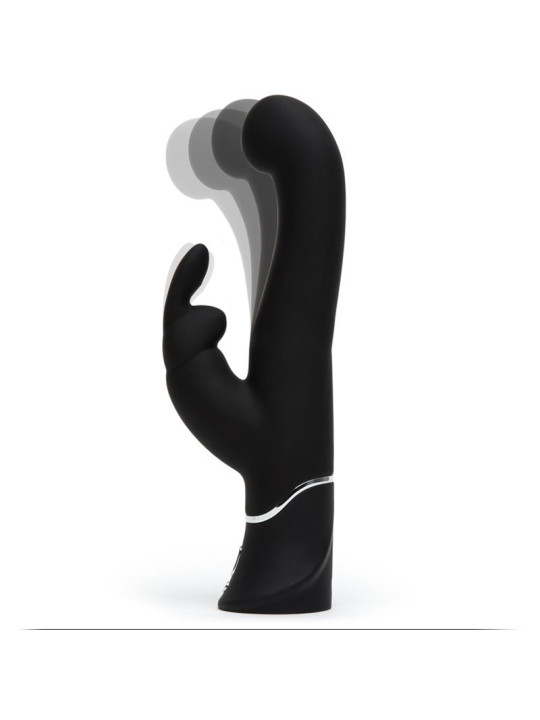 Vibrador G-Spot Stroker Rabbit Negro