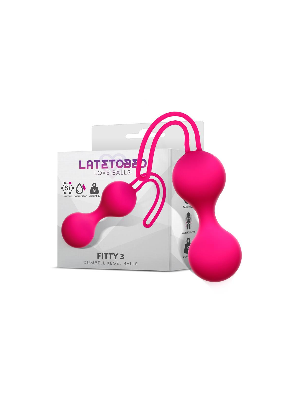 Fitty 3 - Bolas Kegel con Peso 62 gr