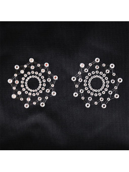 Pezoneras Copo de Nieve Blanco