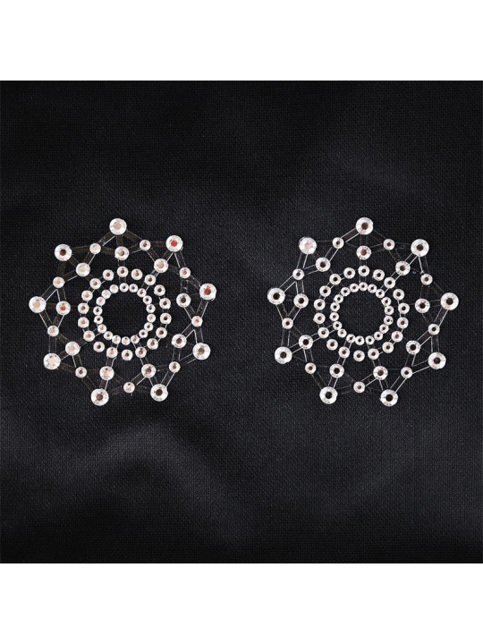 Pezoneras Copo de Nieve Blanco