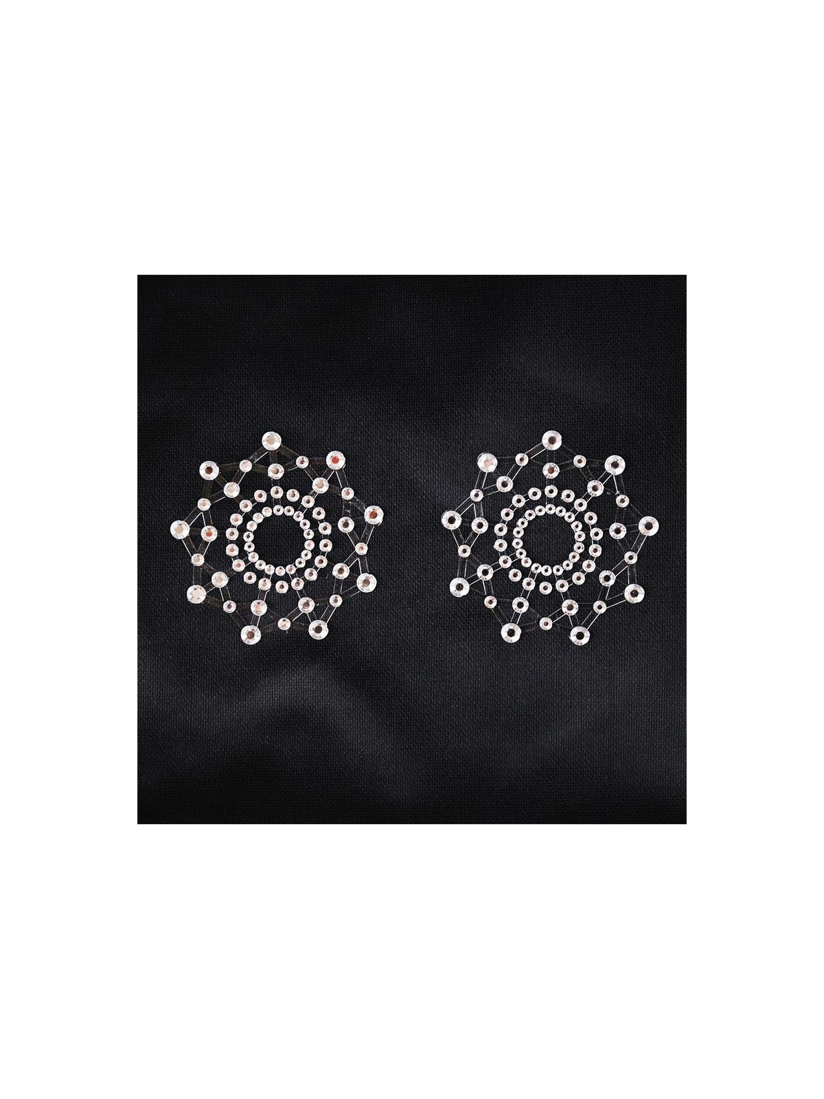 Pezoneras Copo de Nieve Blanco